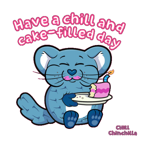 Happy Birthday Eating Sticker by VeeFriends