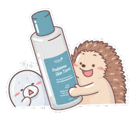 Happy Bottle Sticker by Studio Tropik