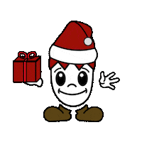 Surprise Santa Sticker by FrankenSein