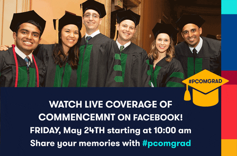 pcomeducation giphyupload do commencement facebook live GIF