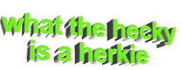 hec what the hecky is a herkie Sticker by AnimatedText
