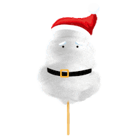 Santa Claus Christmas Sticker