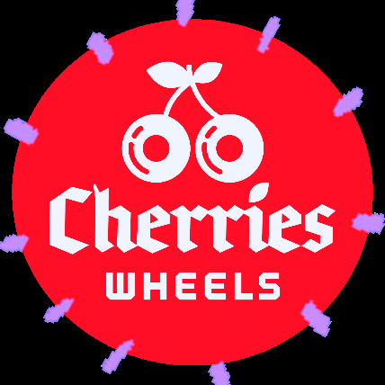 CherriesWheels giphygifmaker giphygifmakermobile cherrieswheels cherries wheels GIF