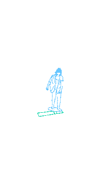 balbobaggins surftraining coretraining balbo balancetraining Sticker