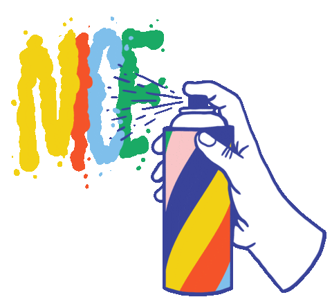 Spray Sticker by NPIRE