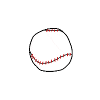 Baseball Spinning Sticker by sapitamusic
