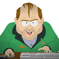 Computer Troll Sticker by South Park