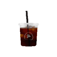 SlaCafe coffee iced coffee sla sla cafe Sticker
