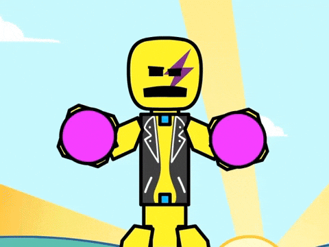 Lets Go Wow GIF by Stikbot