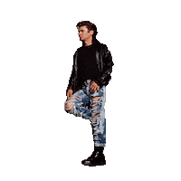 Michael Hutchence New Sensation Sticker by Rhino Records