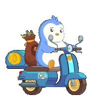 Money Crypto Sticker by Pudgy Penguins
