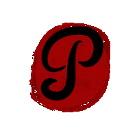 Lettering Blood Sticker