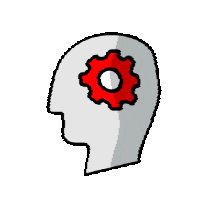 TheWeekJuniorUS kids reading think brain Sticker