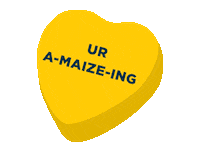 Heart Candy Sticker by University of Michigan