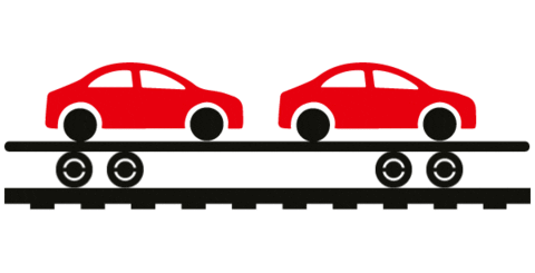 Car Driving Sticker by Matterhorngotthardbahn