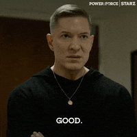 Happy Joseph Sikora GIF by Power Book IV: Force