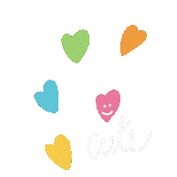 Heart Running Sticker