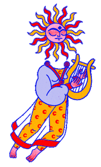 Bozcaada Caz Festivali Sun Sticker by Meltem Şahin