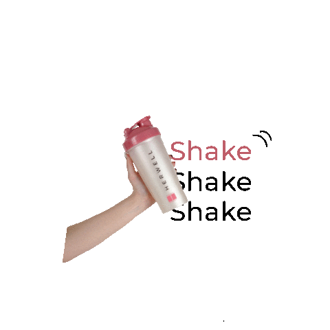 Herwell giphyupload pink shake shaker Sticker