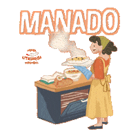 Manado Literasi Sticker by Gramedia Pustaka Utama