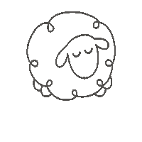 Sheep Lamb Sticker by Baa Baby