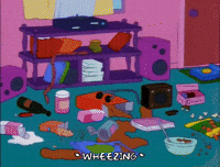 Season 9 Monkey GIF by The Simpsons