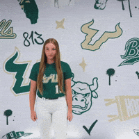 South Florida Horns Up GIF by USF Athletics