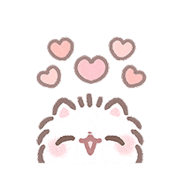 Heart Sticker by PomeranianMochi