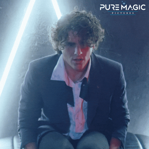 Hand Up Excuse Me GIF by PureMagicPictures