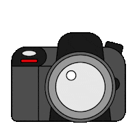 cromafoto flash camara dsrl cromafoto Sticker