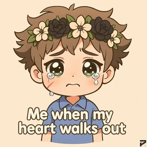 Emotional Damage Teardrops GIF by Persona