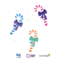 Candy Cane Christmas Sticker by frasersproperty