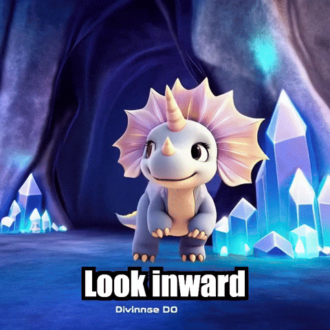 Wisdom GIF by Divineasaur