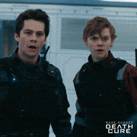 dylan o'brien hug GIF by 20th Century Fox Home Entertainment