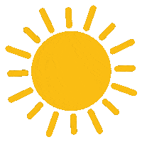 Happy Sun Sticker