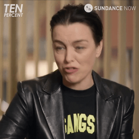 Olivia Williams Reaction GIF by Sundance Now