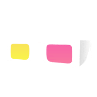 koerberstiftung 3d yellow glasses blink Sticker