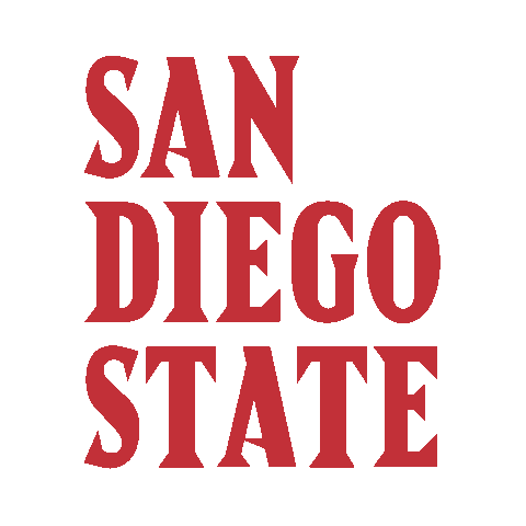 San Diego Aztecs Sticker by SDSU