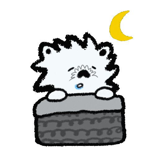 Night Sleep Sticker