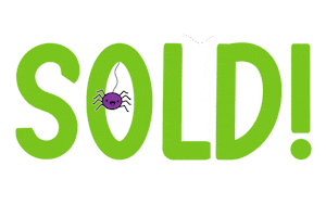 Halloween Spider Sticker by Decorating Outlet