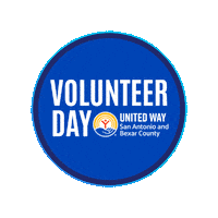 Serving San Antonio Sticker by United Way of San Antonio and Bexar County