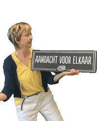 Mieke Giessenburg Sticker by 100%LEUK