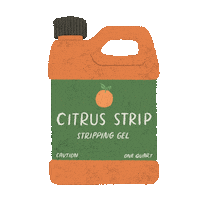 Cleaning Varnish Sticker