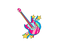 Guitar Cantar Sticker by sintonia pop
