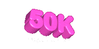 50K Tesekkurler Sticker
