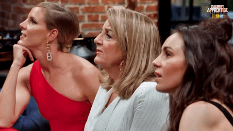 React Watching GIF by Celebrity Apprentice Australia