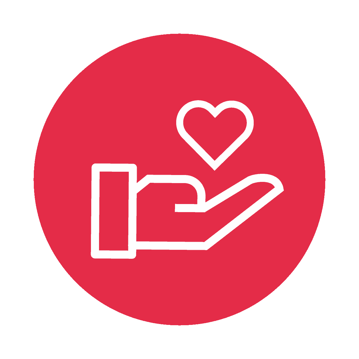 Heart Hand Sticker by Deutsche Welthungerhilfe e.V.