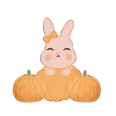 Halloween Bunny Sticker