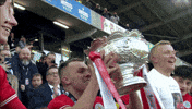 Celebration Winning GIF by Cliftonville Football Club