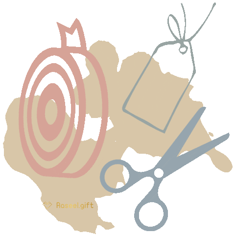 Tag Tape Sticker by Raseel gift